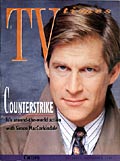 Cover of TV Times, photo of Simon MacCorkindale. Click for large image.